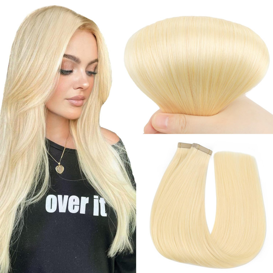 Extensii Tape In Blond Deschis